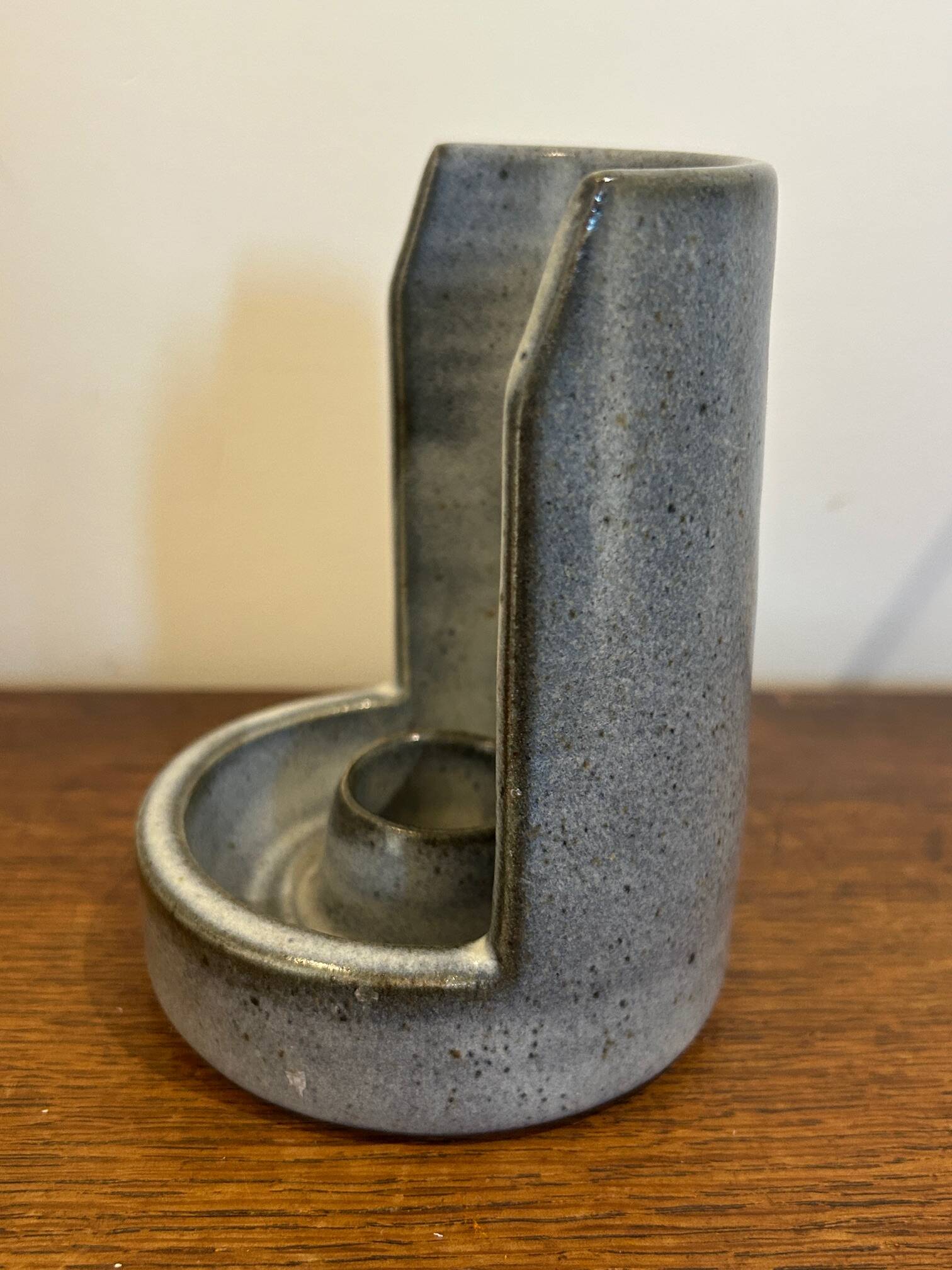 ceramic candlestick 1970
