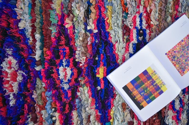 Carpet boucherouite 90x120cm