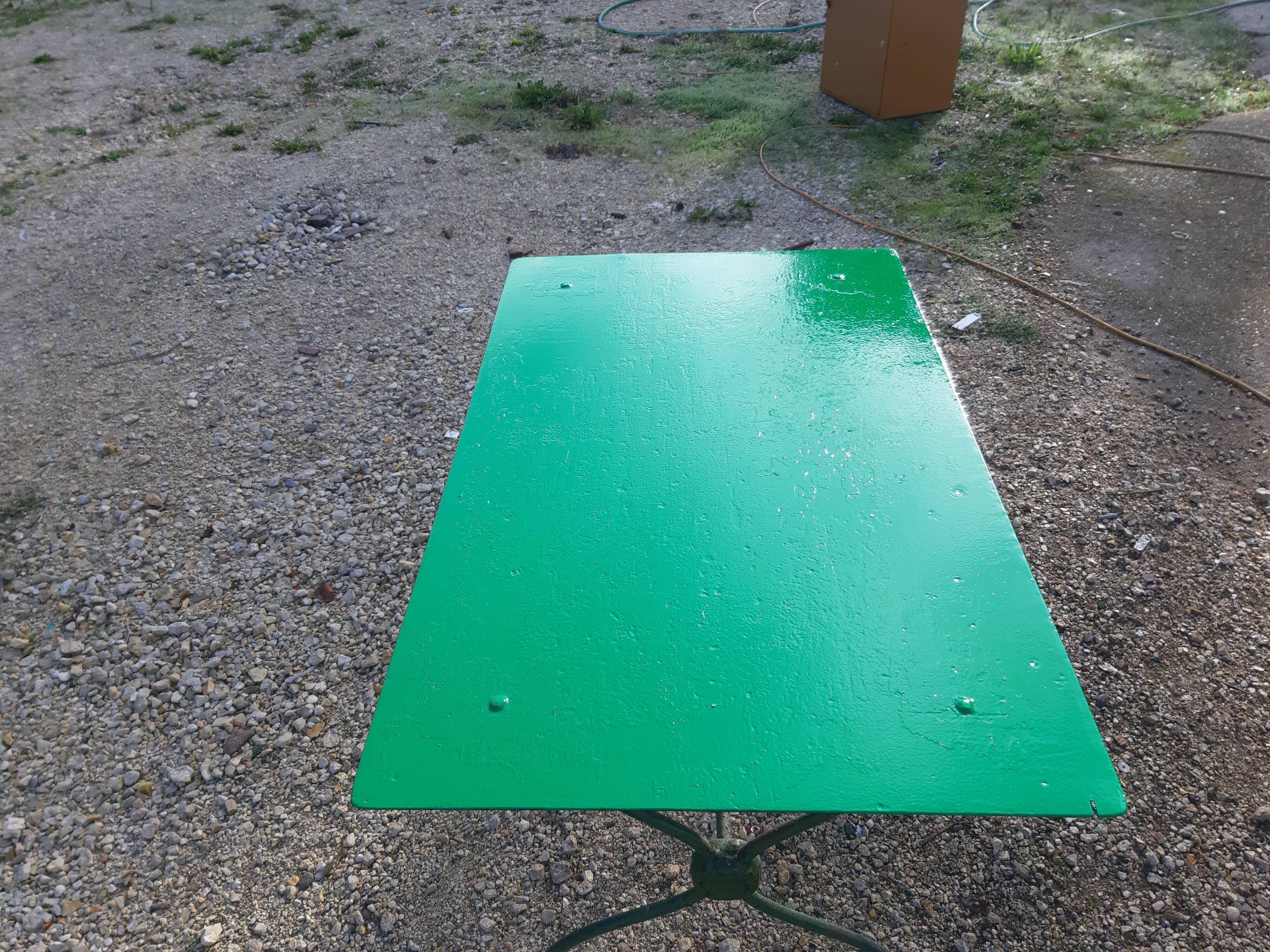 Garden table iron 1900