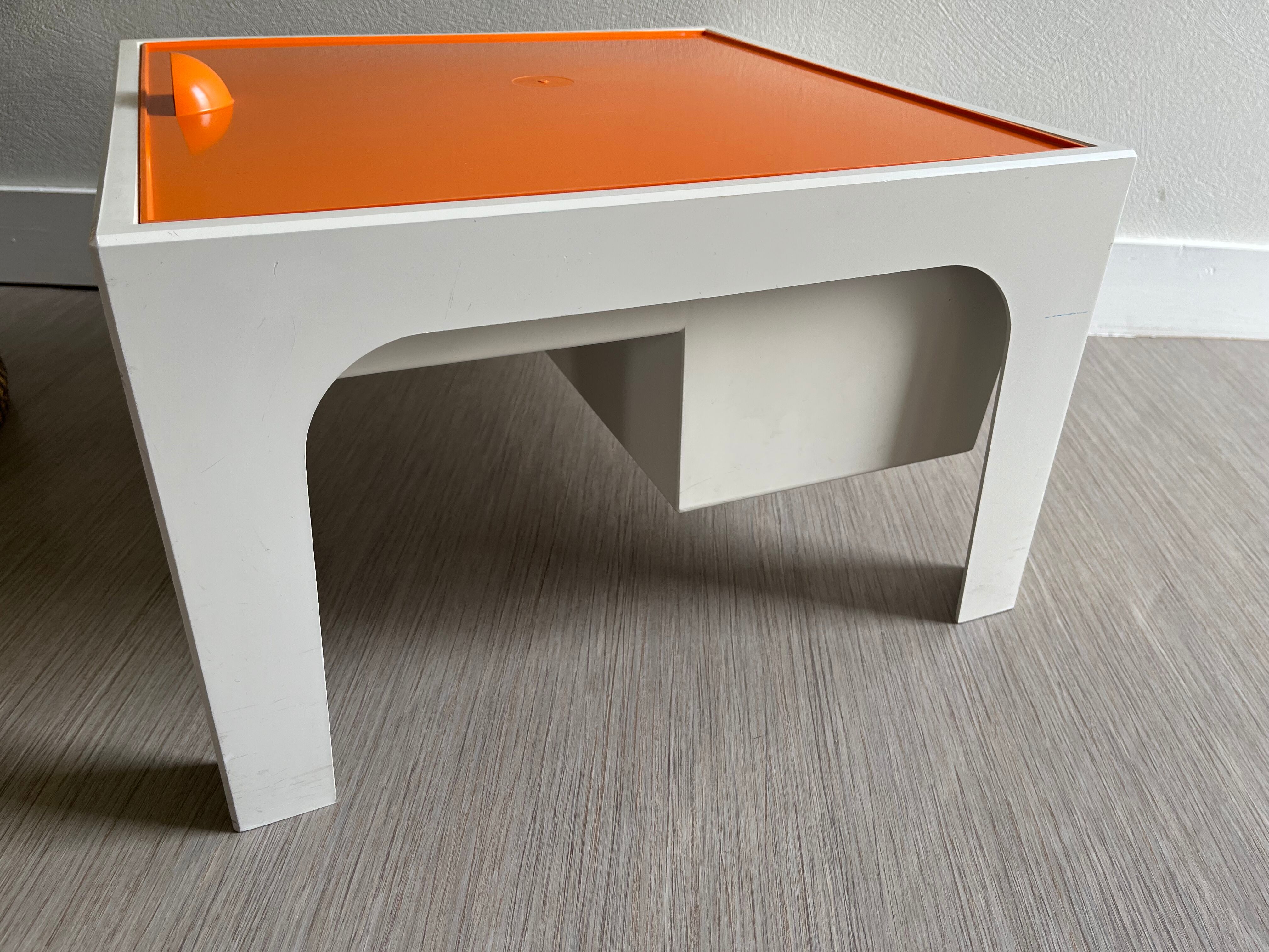 Vintage Prisunic working coffee table