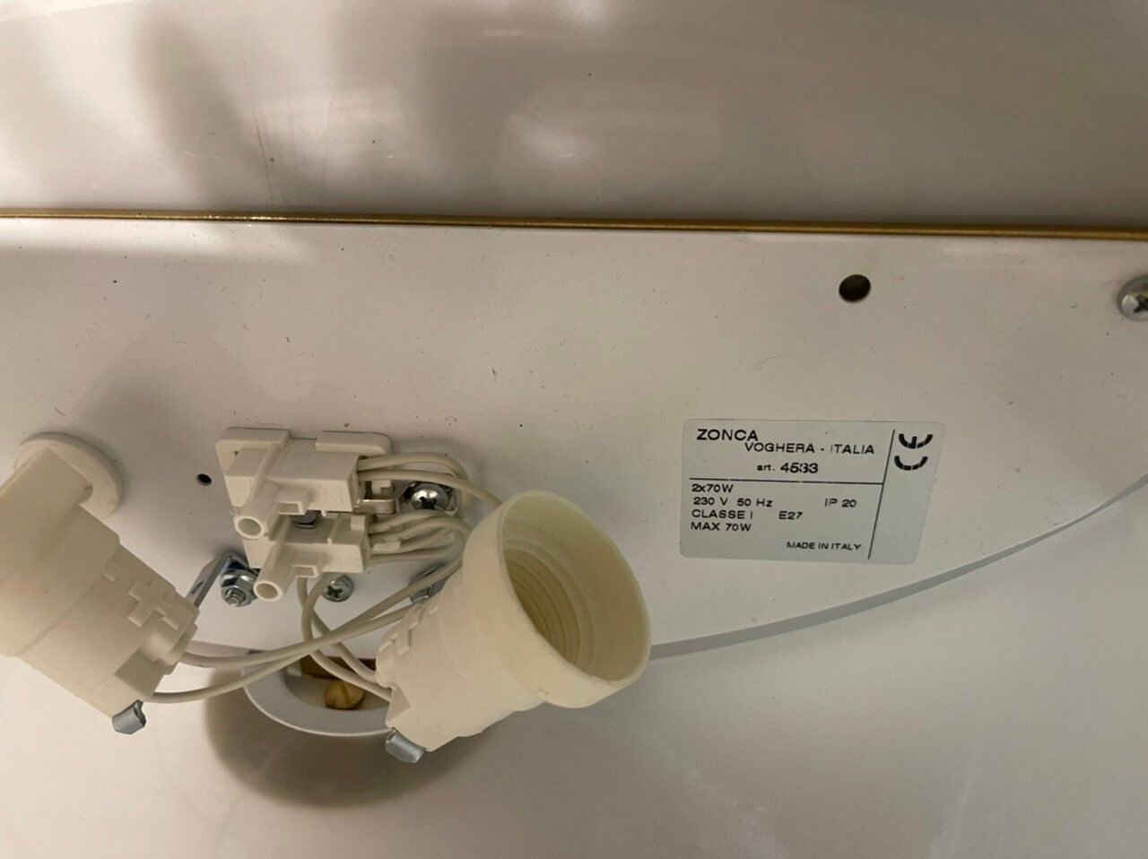 Italian Murano Glass Sconces, 1980