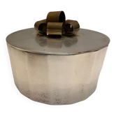 Silver metal candy box
