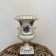 Vase Médicis capodimonte Italy en porcelaine