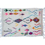 Tapis berbère coloré 145x89cm