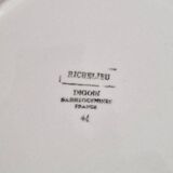 Composition of 6 earthenware dinner plates