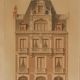 Lithograph board architecture ordinary brick