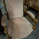 Voltaire-style armchair