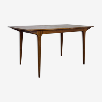 Table à manger en teck du milieu du siècle par Tom Robertson, années 1960