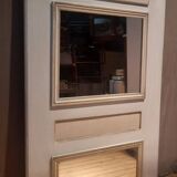 Woodwork trumeau with two mirrors
