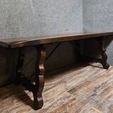 Large farmhouse table / solid wood dining table / 200cm