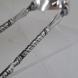 Solid silver sugar clamp Netherlands