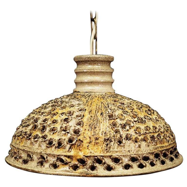 Lustre en céramique, style vintage, années 1960, production : Danemark
