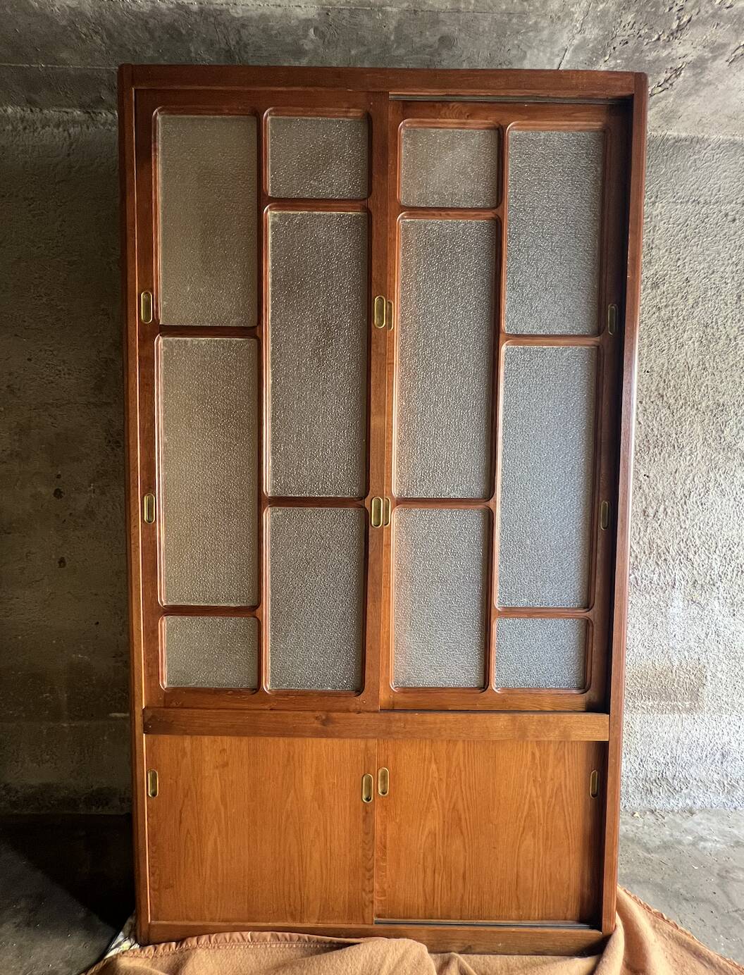 Meuble - Armoire/ bibliothèque d’apothicaire (grande taille)