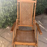 Vintage folding rocking chair