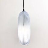 Mid-Century Modern Blue Glass Pendant, Italy, 1960s