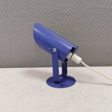 Small wall lamp in a delicate light blue colour from the Danish Lyfa 1980s