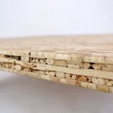 Large Square coffee table with Sorghum top
