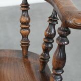 Antique English Highback Windsor Chair from the 18th Century