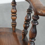 Antique English Highback Windsor Chair from the 18th Century