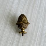 Vintage brass stair ball