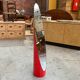 Miroir psyché style “lipstick” rouge