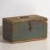 Old military chest with green patina (c.1910) #67