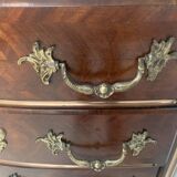 20th century rosewood and mahogany chest of drawers