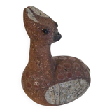 Ceramic doe by Thomas Hellstrom, 1960