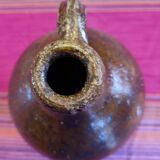 Ancient earthenware cruet.