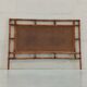 Traditional bamboo and cane headboard, 70's