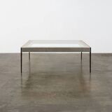 Bespoke shagreen and brass coffee table