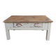 Distressed drawer coffee table, country farmhouse.