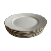 Ensemble de 7 assiettes Digouin Sarreguemines