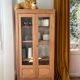 Vitrine bois brut