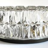 Semi-crystal ceiling lamp design german vintage