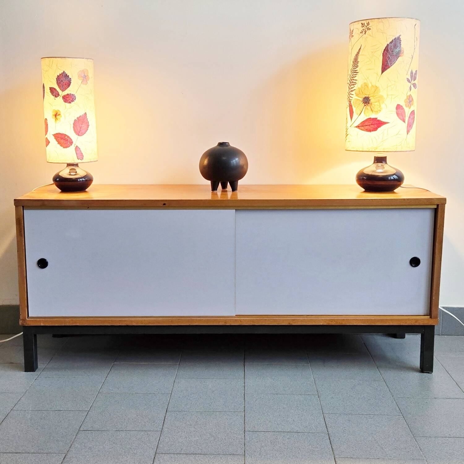 Enfilade meuble bas vintage 1960