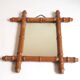 Miroir "bambou" chaînette