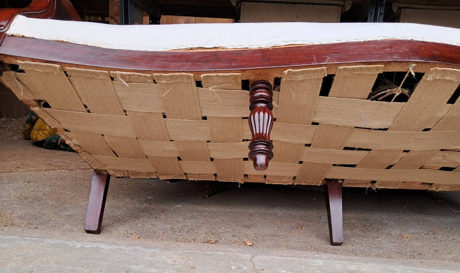 Restoration period sofa