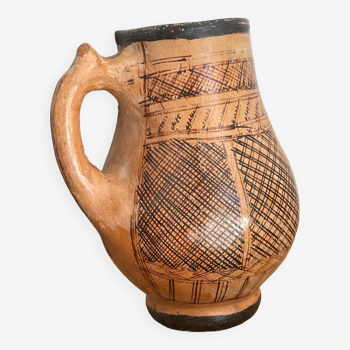 Berber artisanal pitcher