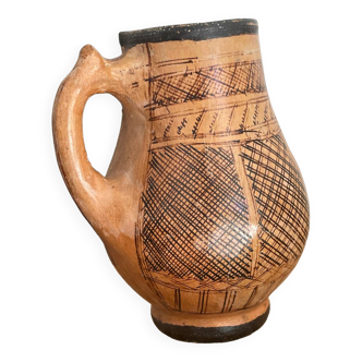 Berber artisanal pitcher