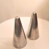 Salière poivrière conique Made in Denmark design années 70