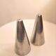 Conical pepper salt shaker Made in Denmark design 70s