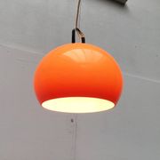 Suspended lamp Zurich Italian from the space age mid-century by Luigi Massoni for Guzzini.