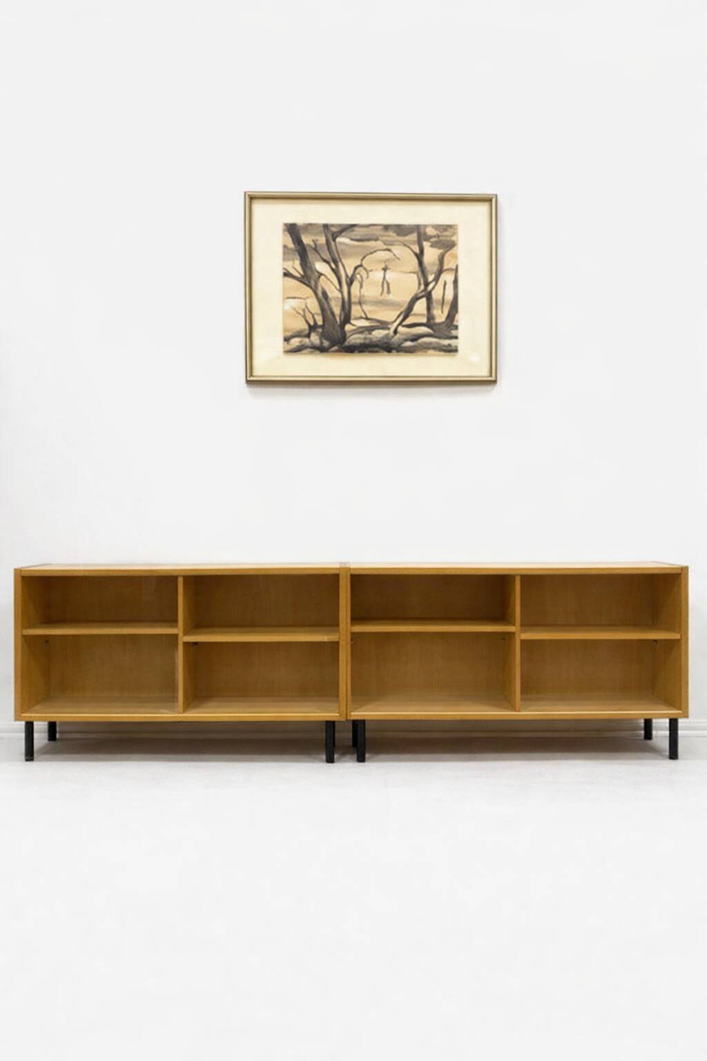 Retro chests of drawers, Jiří Jiroutek, 1960s, Czechoslovakia