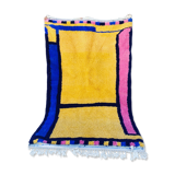 Tapis berbère coloré