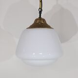 Opaline hanging lamp