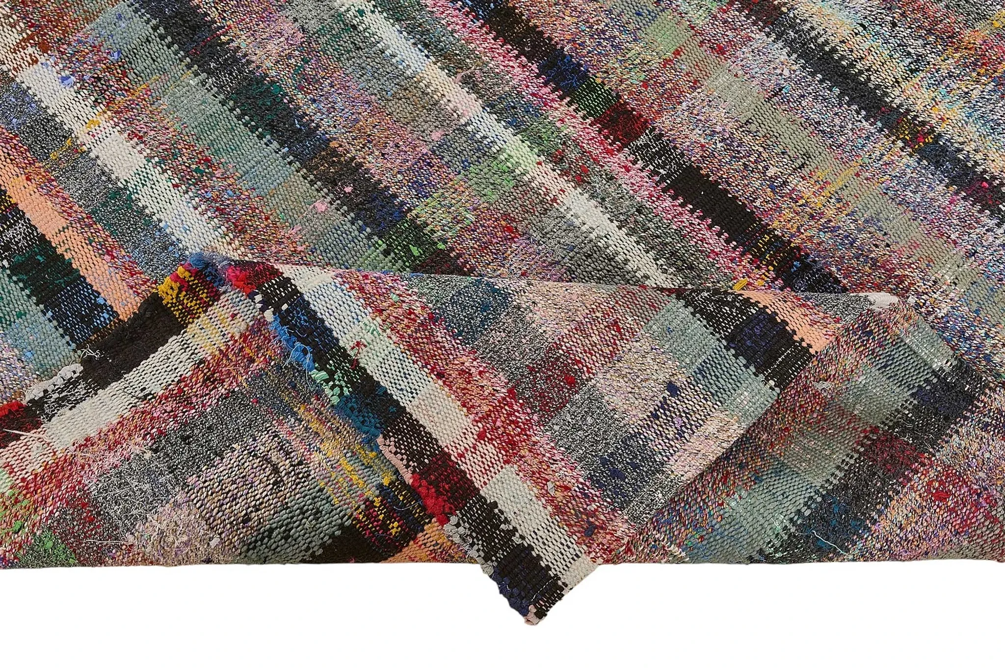 Turkish Handwoven Flatweave Chaput Kilim 172 cm x 274 cm