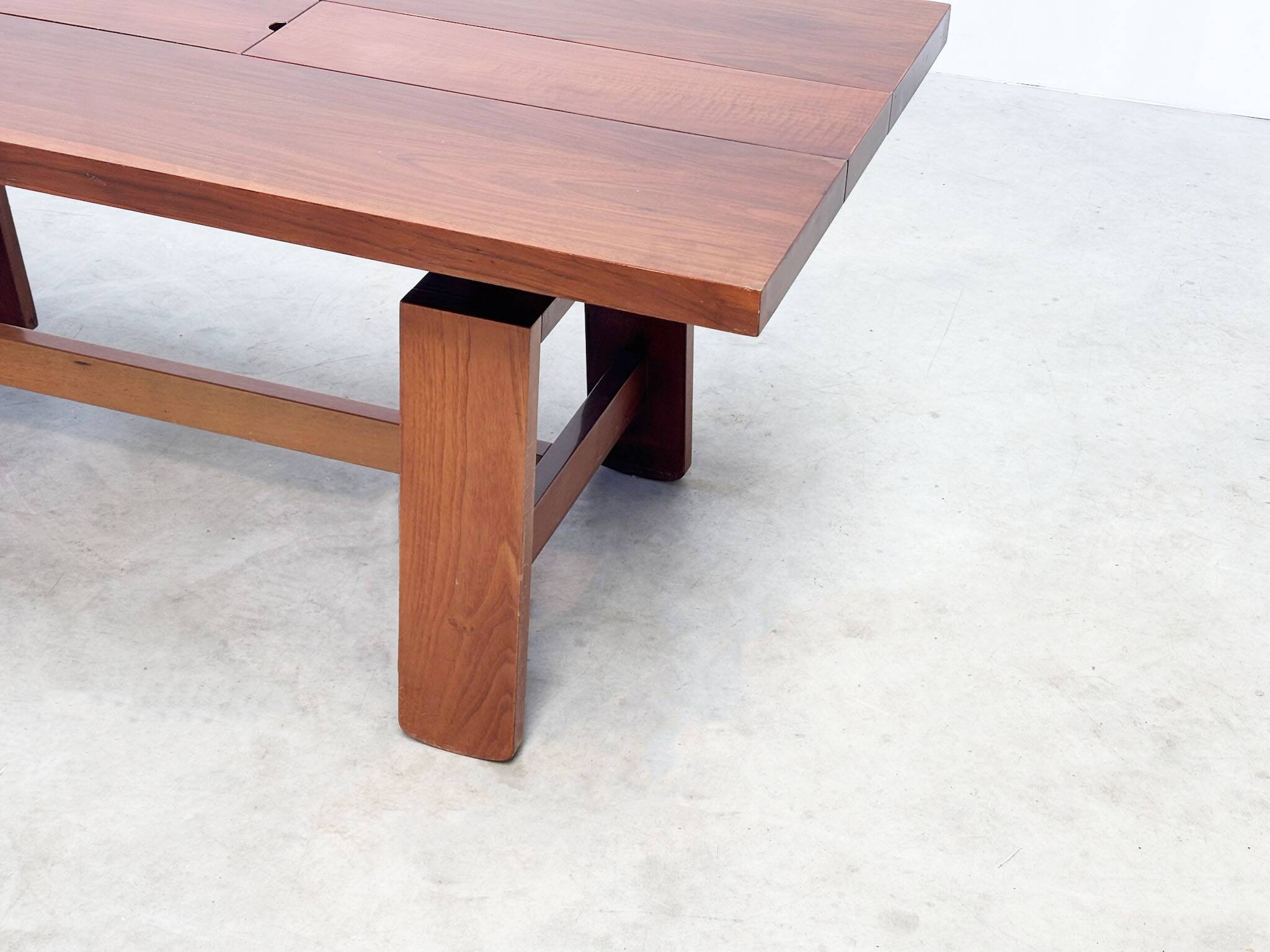 Dining table by Silvio Coppola for Bernini