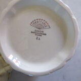 Pot à lait et sucrier en faïence de Digoin