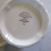Pot à lait et sucrier en faïence de Digoin